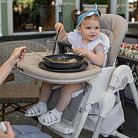 Дитячий стільчик для годування Carrello Toffee (Каррелло Тоффі) CRL-9502 Light Beige (бежевий колір)