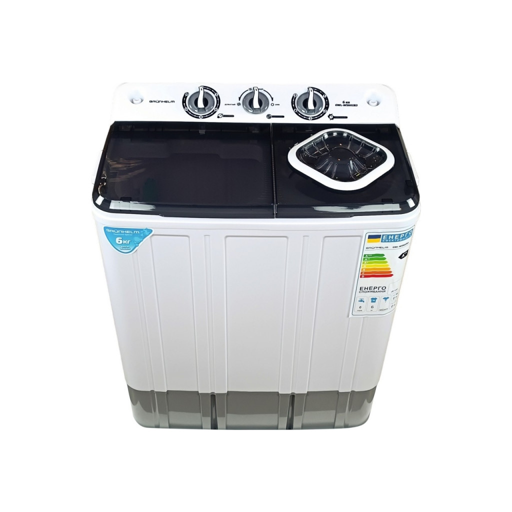 Пральна машина Grunhelm GWL-WS602B3, фото 1