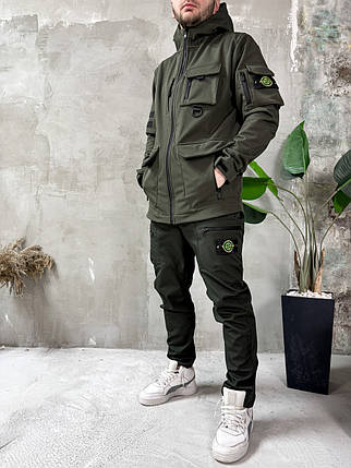 Костюм Soft Shell утеплений патч зима весна, фото 1