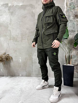 Костюм Soft Shell утеплений патч зима весна, фото 2