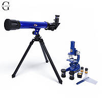 Дитячий ігровий набір мікроскоп та телескоп LIMO TOY SK 0014