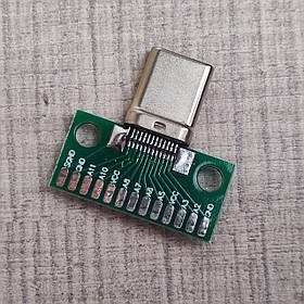 Макетна плата USB 3.1 Type-C папа SMD