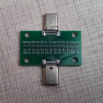 Макетна плата USB 3.1 Type-C папа-мама отвори 24Pin, фото 1