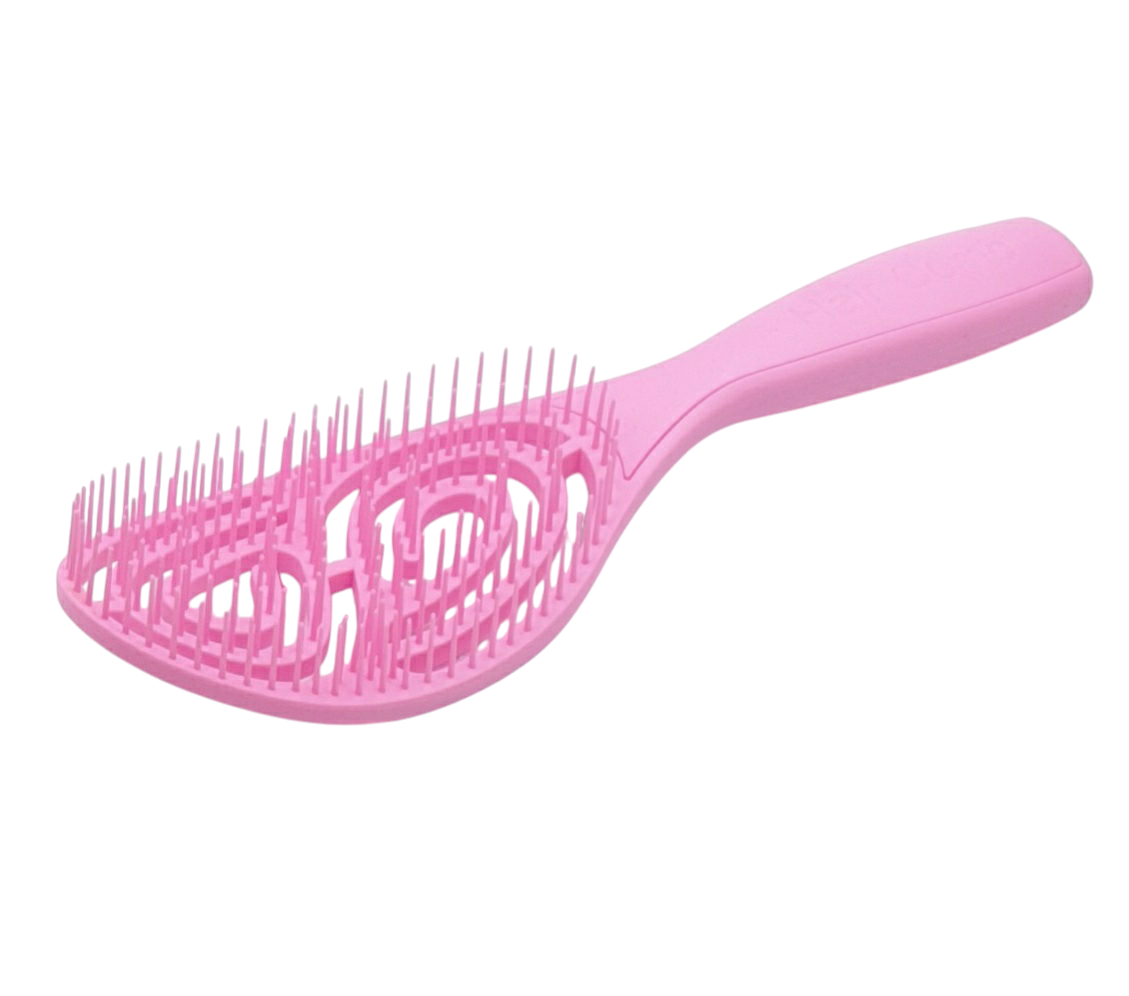 Гребінець-щітка для волосся COMB HAIR "Луна" (Moon). Масажний гребінець анатомічної форми для дбайливого розплутування., фото 1