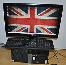 Б/в ПК+Монітор Dell OptiPlex 5040 MT| i5-6500| 8GB RAM| 120GB SSD+320GB HDD| HD 530+Б-клас 22" 1680x1050 | VGA, DVI, фото 4