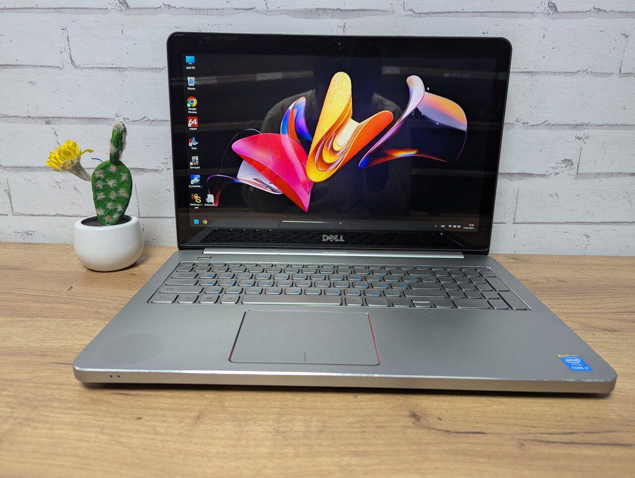 Б/в Ноутбук Б-клас Dell Inspiron 15 7537 15.6" 1920x1080| Core i7-4510U| 8 GB RAM| 128 GB SSD| HD 4400