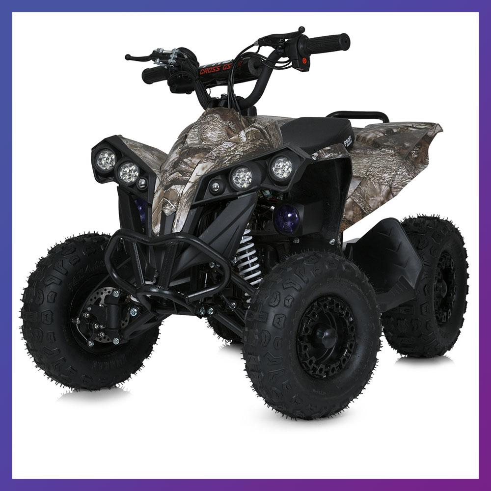 Квадроцикл електричний з мотором 1200W Profi E-XBW-1200S-13 (MP3) для дітей від 6 років Камуфляж, фото 1