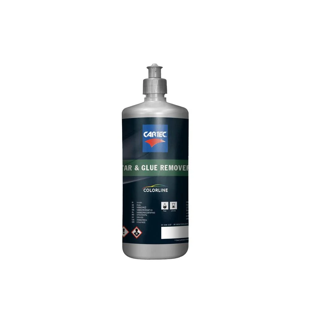 CARTEC TAR REMOVER видаляє залишки асфальту, гудрону та легкого клею 1л