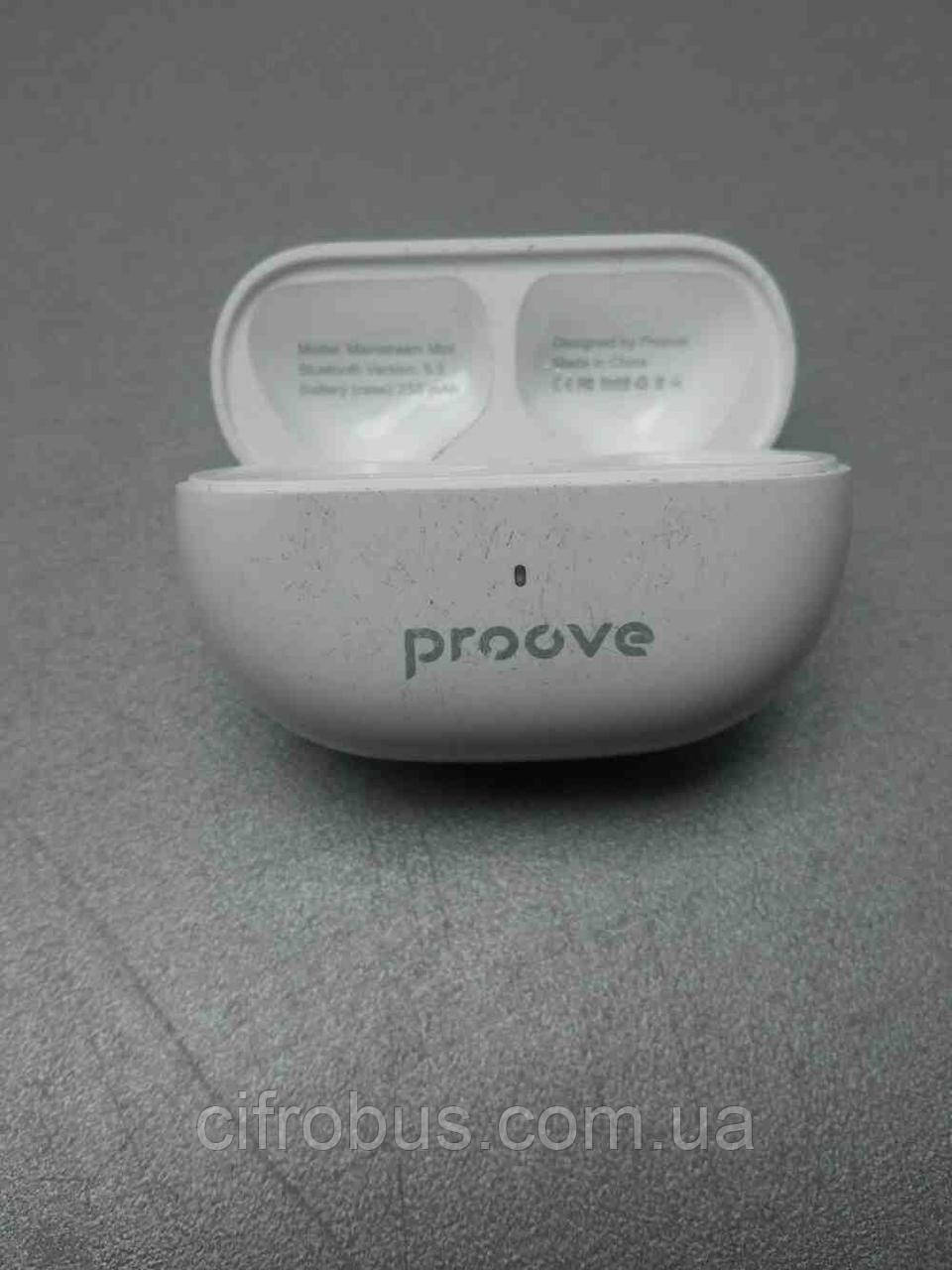 Наушники Bluetooth-гарнитура Б/У Proove Mainstream Mini TWS
