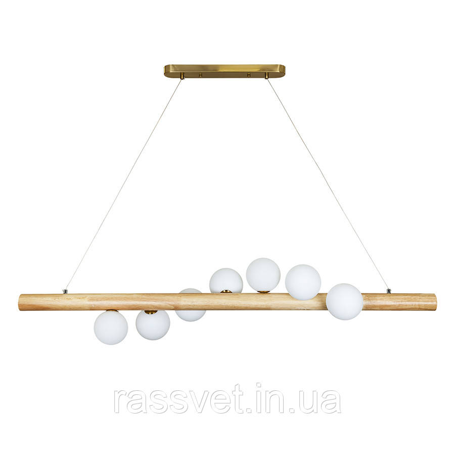 Люстра 7529783-7 WOOD+WH