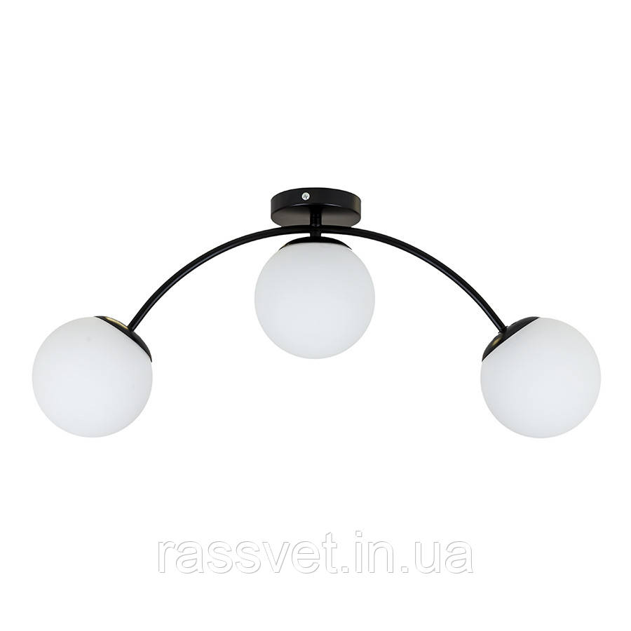 Люстра 7529907-3 BK+WH