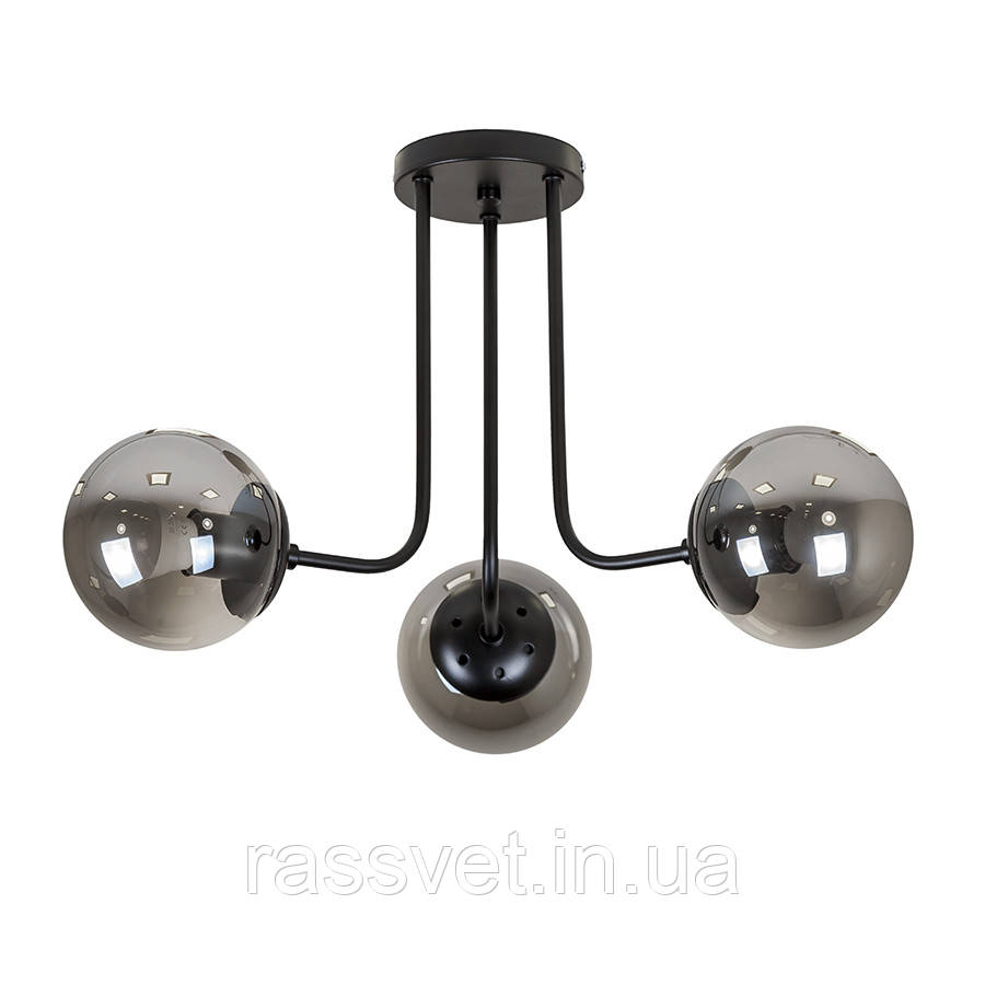 Люстра 7529908-3 BK+BK