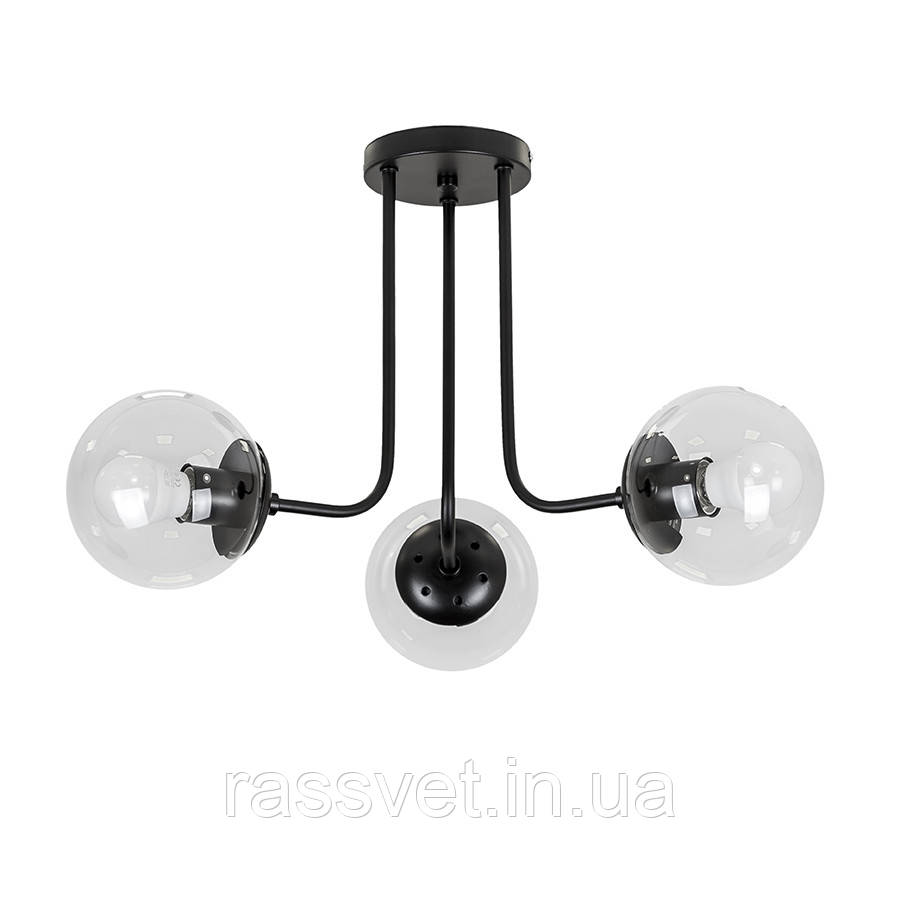 Люстра 7529908-3 BK+CL