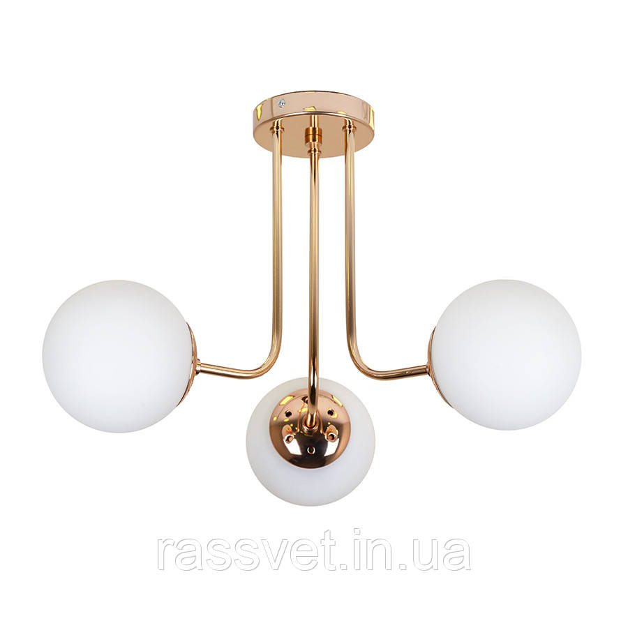 Люстра 7529908-3 GOLD+WH