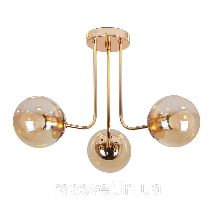 Люстра 7529908-3 GOLD+BR