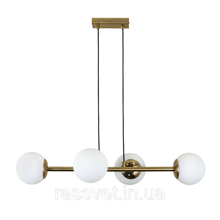 Люстра 7529909-4 BRZ+WH