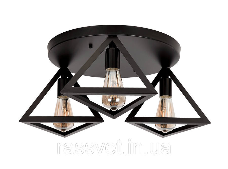 Люстра 756XPR220F-3 BK (400)