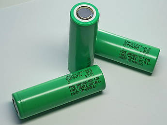 5000mAh Samsung 50S INR 21700 25A (45А) SDI Li-ion акумулятор для дрон   квадракоптерів високострумовий