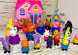 Мега набір Будиночок Свинки Пеппи з Каруселлю + 29 героїв, фото 2