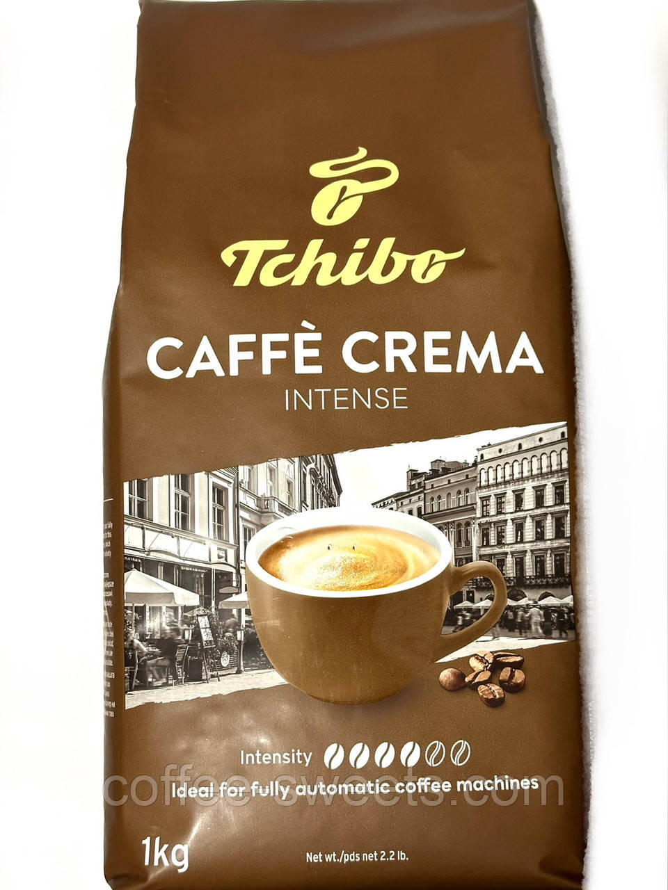 Кава в зернах Tchibo Caffe Crema Intense 1 кг