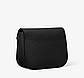 Жіноча сумка Michael Kors Emilia Small Logo Crossbody Bag (чорна) ОРИГІНАЛ, фото 3