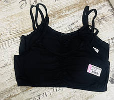 Топи для дівчаток з push-up на вузьких бретелях