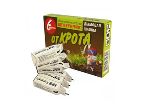 Родентицид Щелкунчик від кротів шашка 6шт