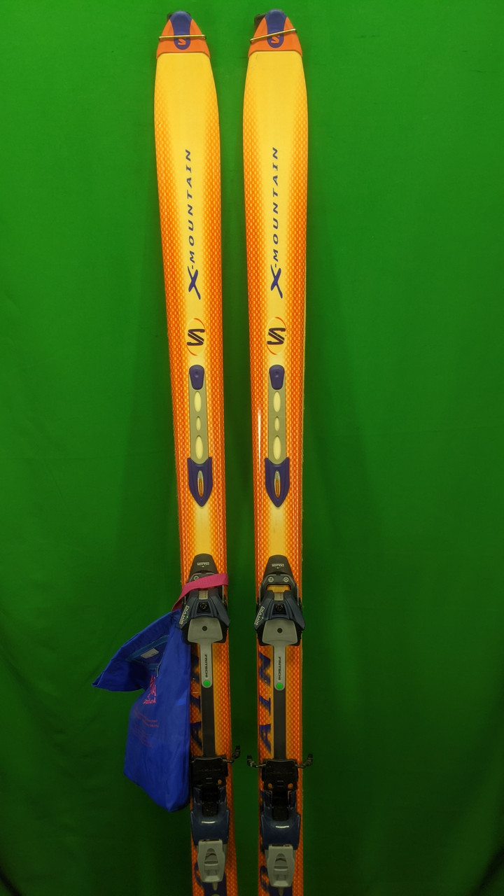Комплект для скітуру Salomon x-mountain 178 см + кріплення + камус б/у