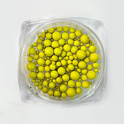 Puffy Dot Siller YELLOW, 5 g (намистинки для декору)