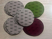 Набір нождачного паперу 25 шт - 125мм ( 1000, 2000, 3000, 4000, 5000)