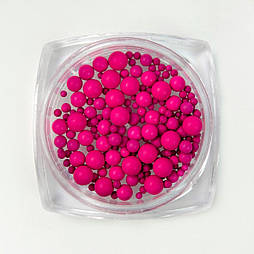 Puffy Dot Siller DARK PINK, 5 g (намистинки для декору)