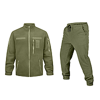 Костюм флісовий Medium, тактичний, тренувальний, олива