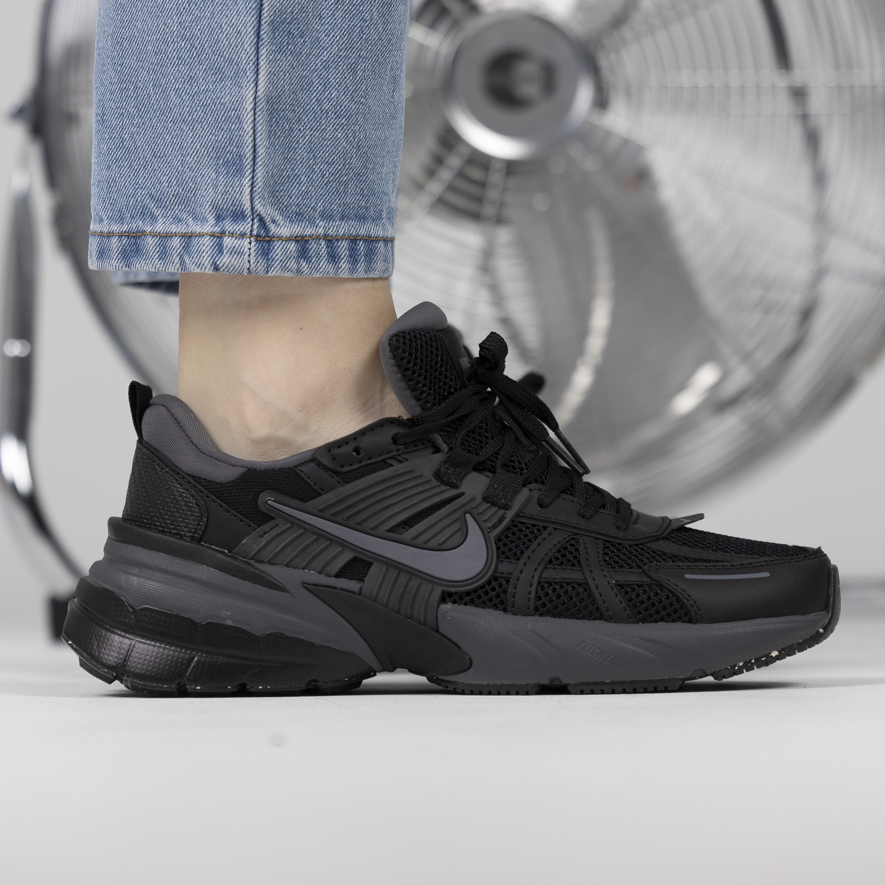 Кросівки Nike V2K Runtekk Black / Найк В2К Рантек Чорні