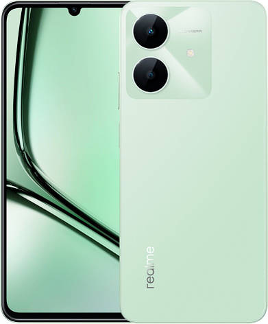 Realme Note 60X 3/64GB Wilderness Green Гарантія 1 Рік (*CPA -3% Знижка)_L, фото 1