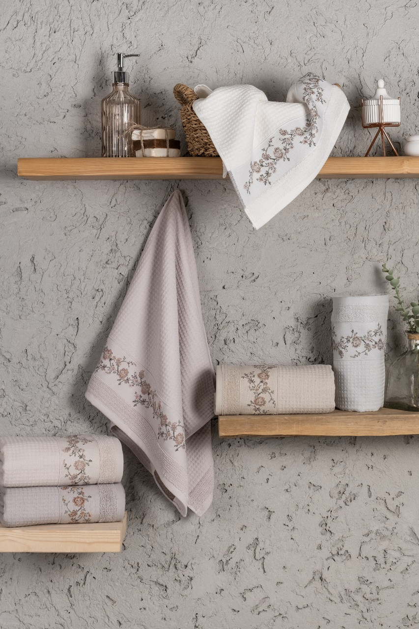 Набір рушників Pupilla 70х140 см Gardenya банні 6 шт., фото 1