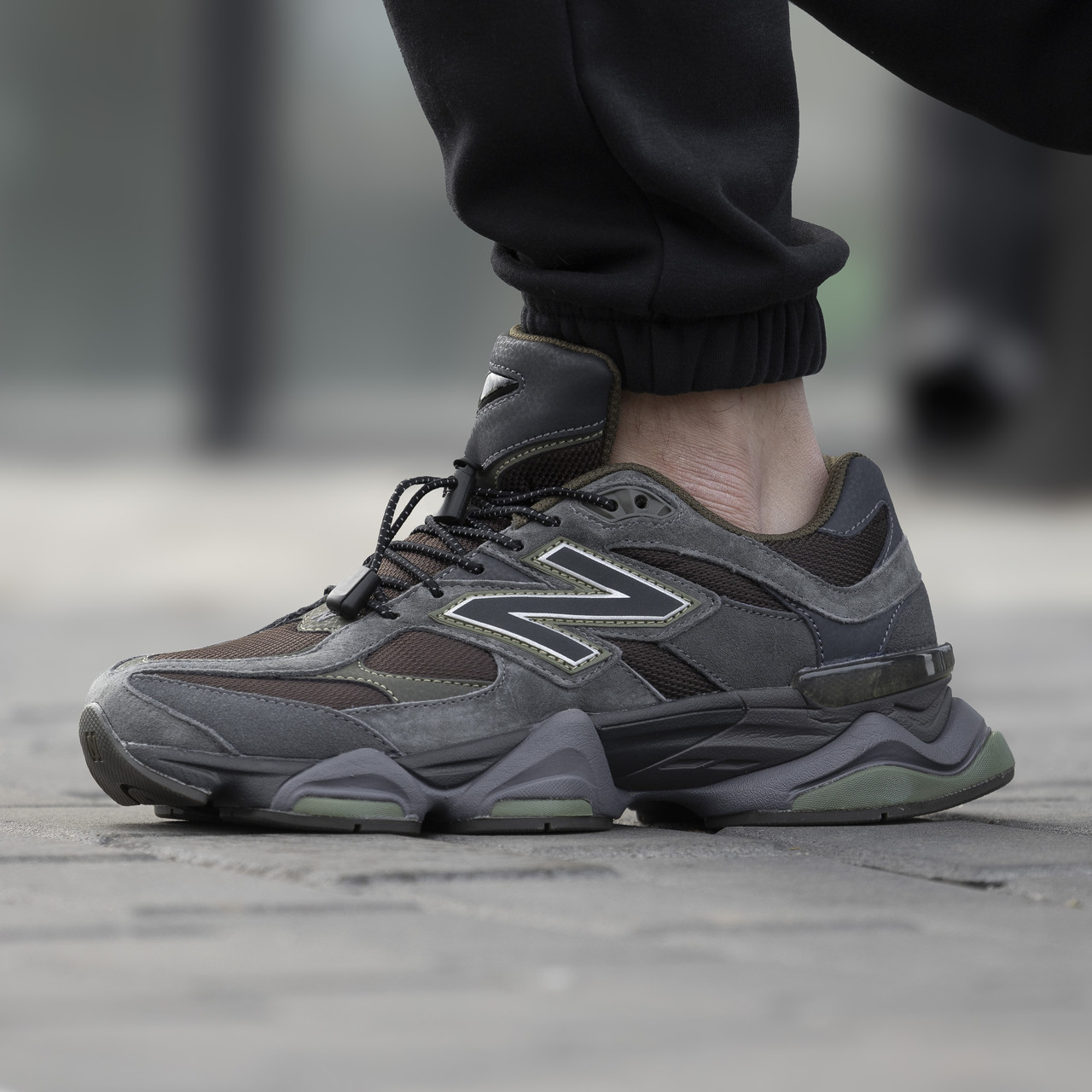 Кросівки New Balance 9060 Grey Brown / Нью Беланс 9060 Сірі з Коричневим