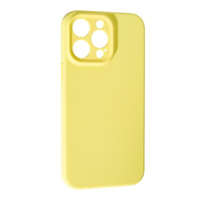 Силіконовий чохол Case Softy для Apple iPhone 15 Pro Max Yellow, фото 1