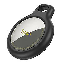 Умный GPS трекер AirTag для IPhone с функцией поиска вещей Hoco E91 Black (Черный)