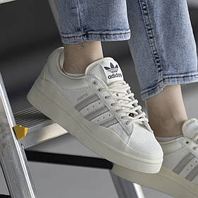 Жіночі кросівки Adidas Campus x Bad Bunny Cream — елегантність у кожному кроці.