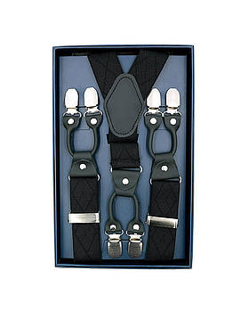 Підтяжки Weatro Чорні pdt35-new-002