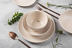 Сервіз столовий Limited Edition SANDY CREAM 24 предмети (ТЕХ ТАРА)