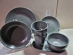 Сервіз столовий Limited Edition SANDY GREY 25 предметів (ТЕХ ТАРА)