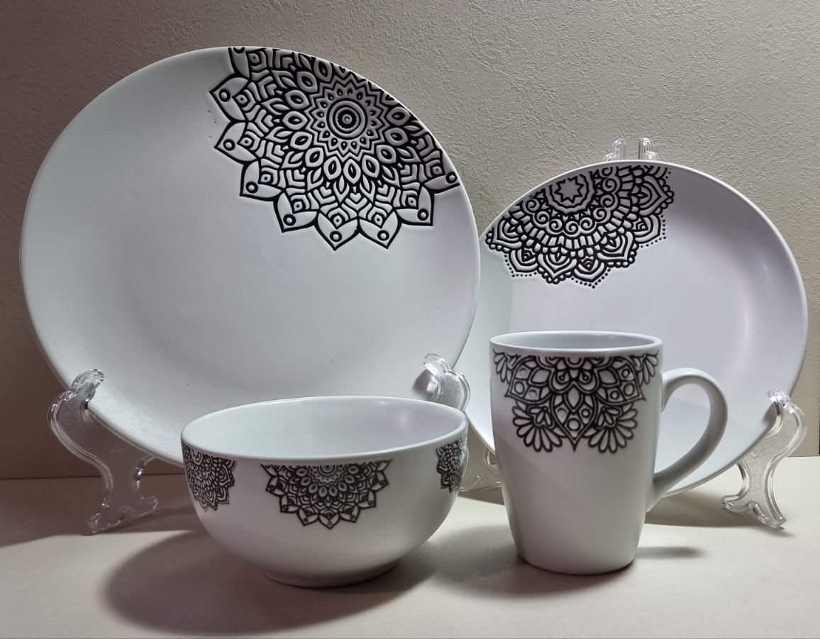 Сервіз Білий на 10 предметів KORA LIMITED EDITION, фото 1