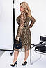 Р-ри 48-62 Леопардова шифонова сукня двійка, фото 3