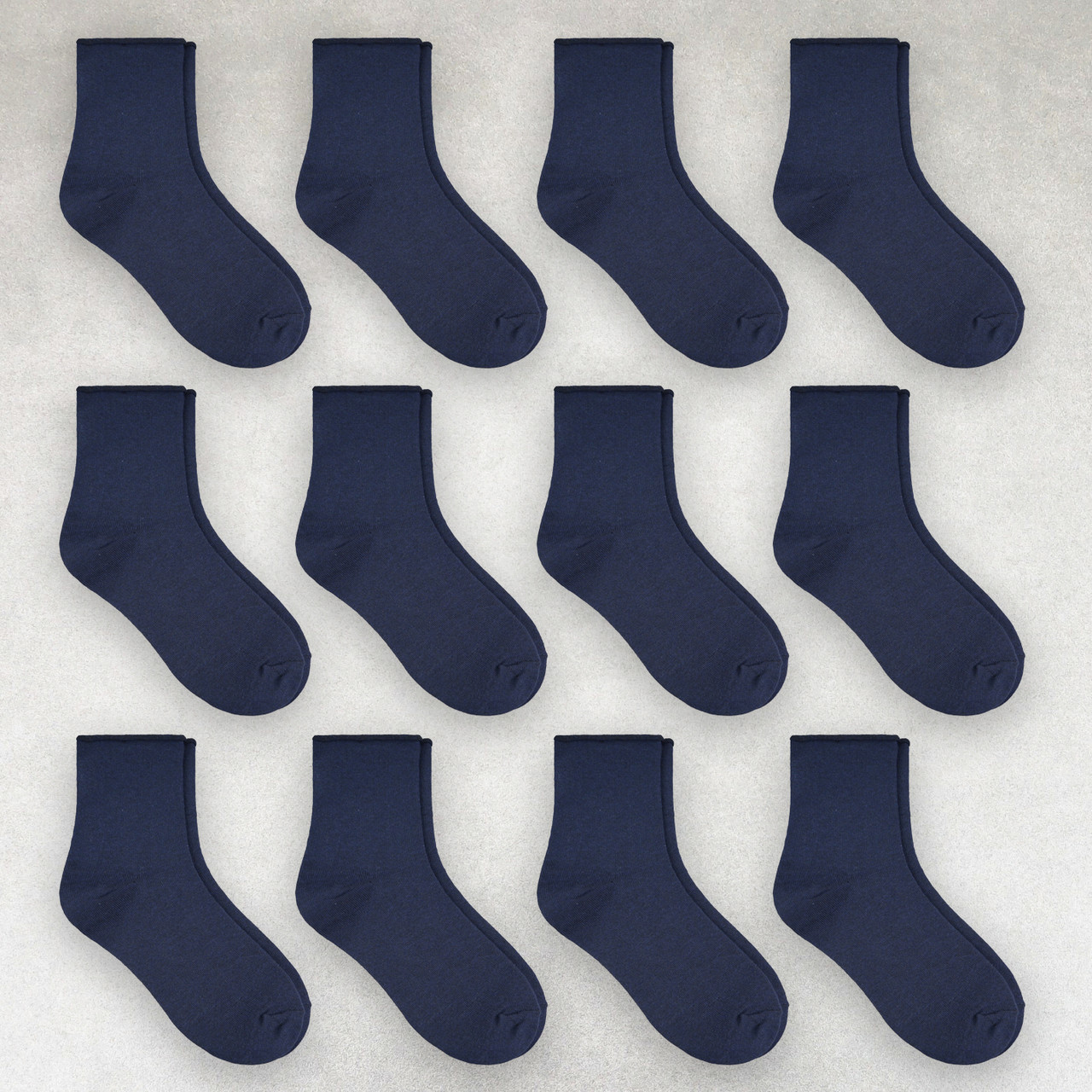 Шкарпетки медичні чоловічі 12 пар класичні однотонні "Синій" розмір 41-44 арт. 174.12, фото 1