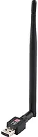 Швидкісний USB Wi-Fi адаптер MBS 600Mbs 1000Mbs 1200Mbs WF 802.11 IN антена  диск чорний