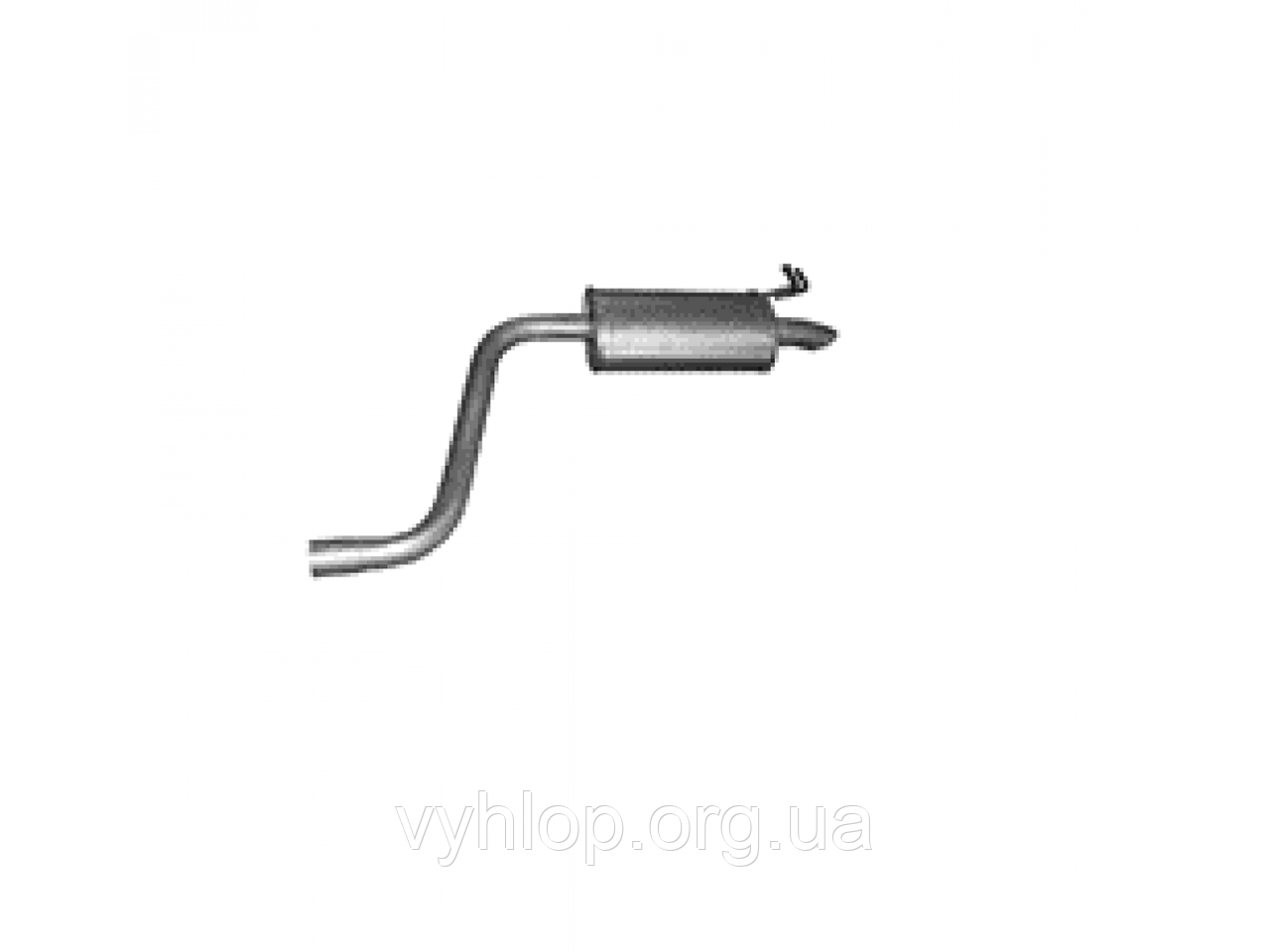 Глушник Тойота Ауріс 2 (Toyota Auris II) (26.55) Polmostrow