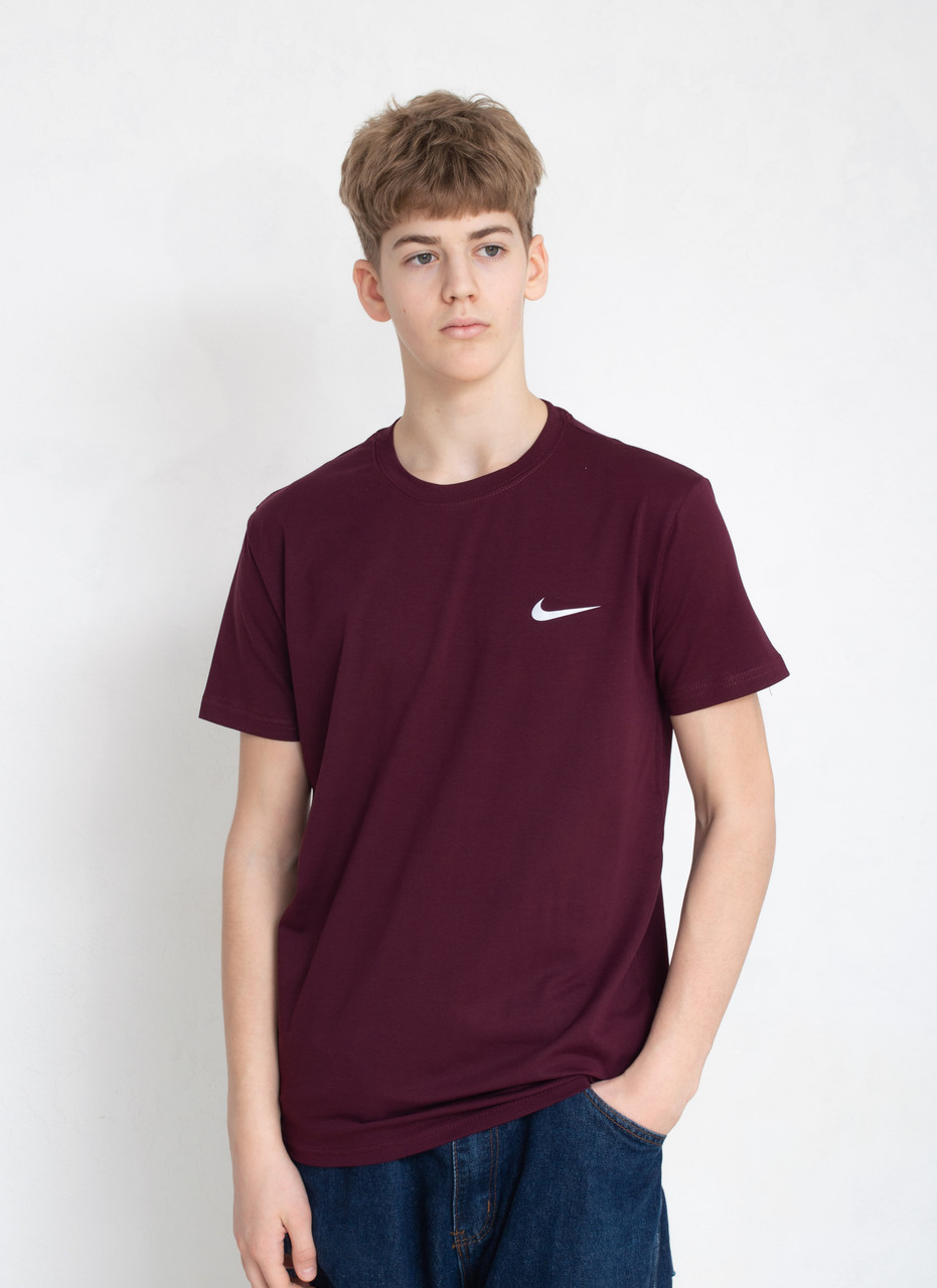 Чоловіча футболка Nike марсал