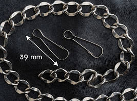 Карабін для ключів. 39мм