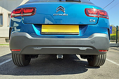 Фаркоп Citroen C4 Cactus 2014- (Сітроен С4 Кактус) оцинкований Швидкознімний автомат на ручці
